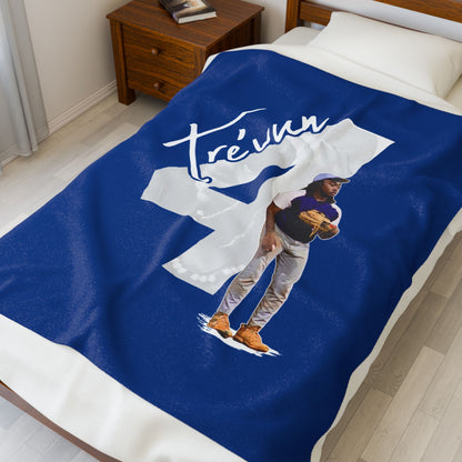 Tre'vun Florence Velveteen Plush Blanket