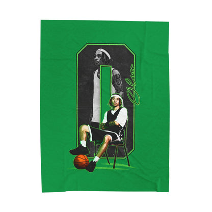 Jeremiah Glover Velveteen Plush Blanket