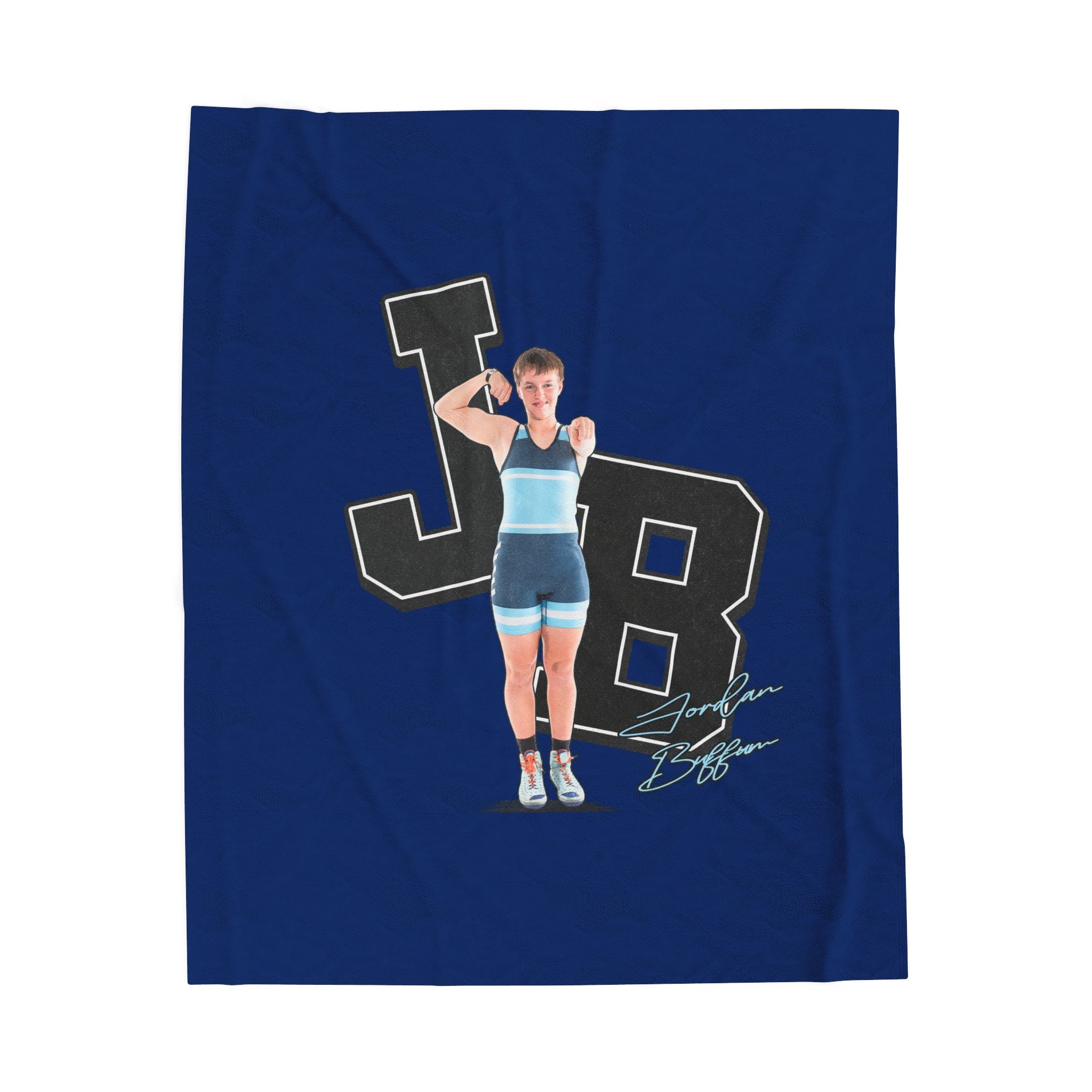 Jordan Buffum Velveteen Plush Blanket