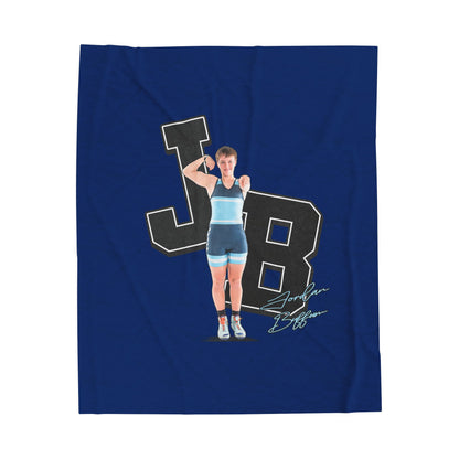 Jordan Buffum Velveteen Plush Blanket