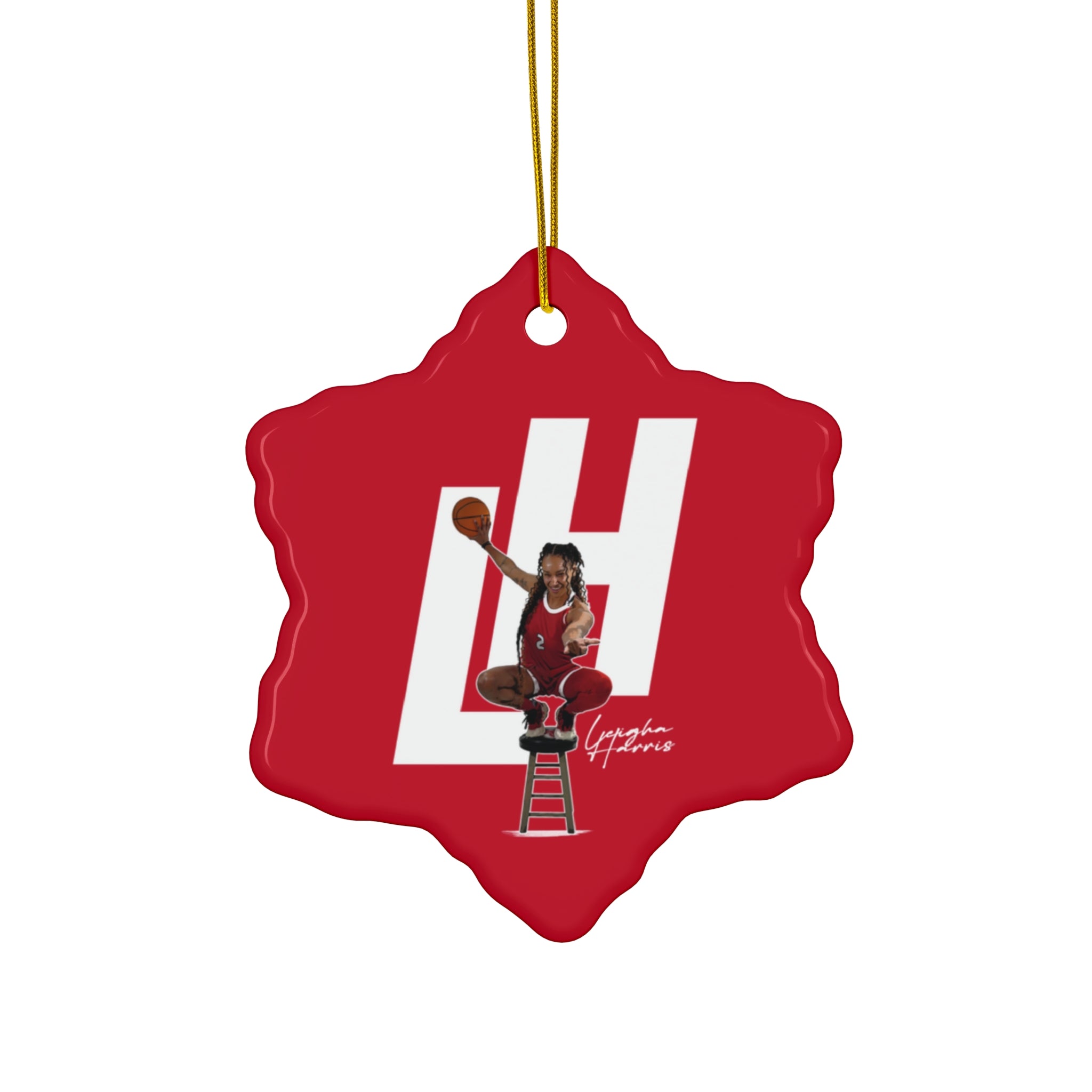 Leigha Harris Ceramic Ornament
