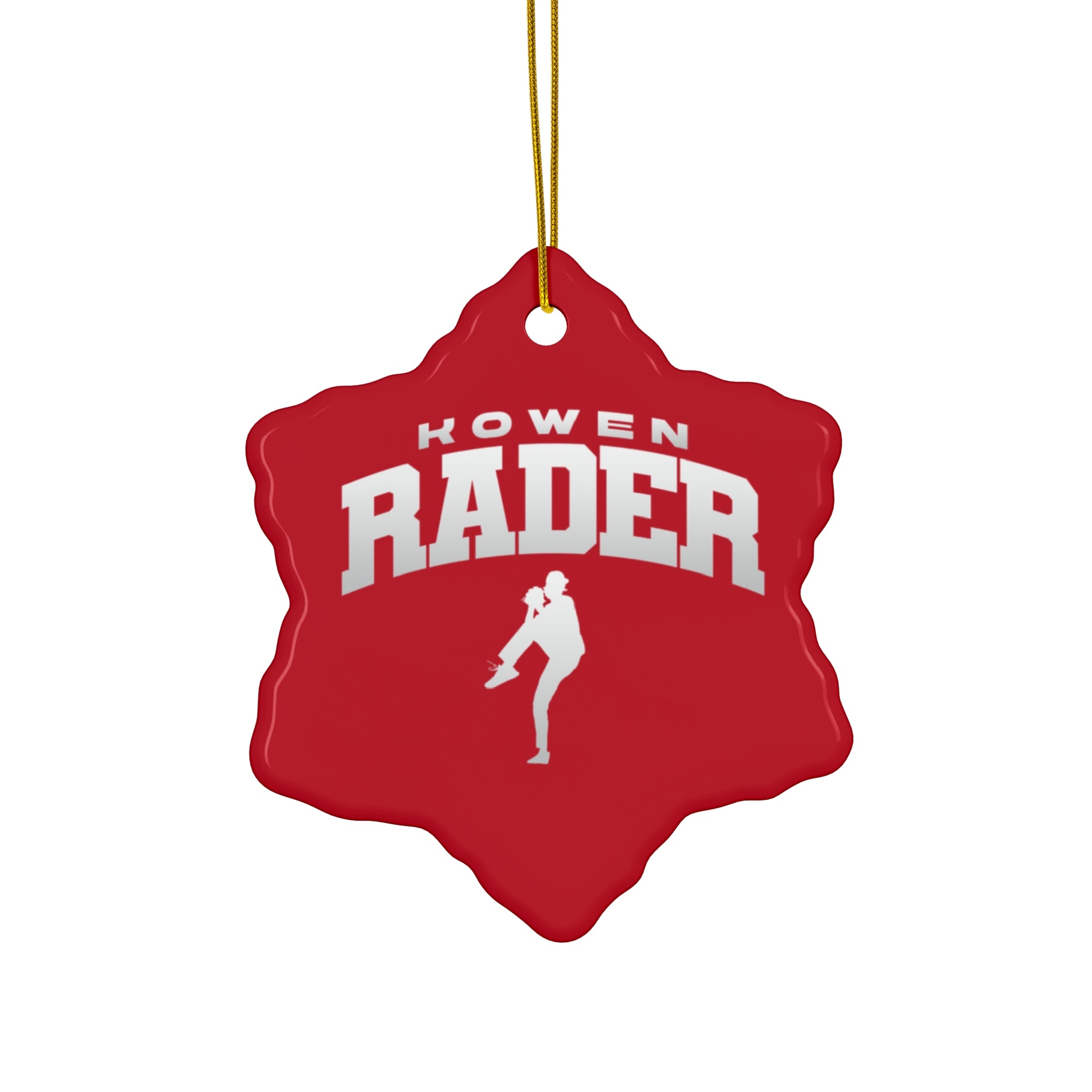 Kowen Rader Ceramic Ornament