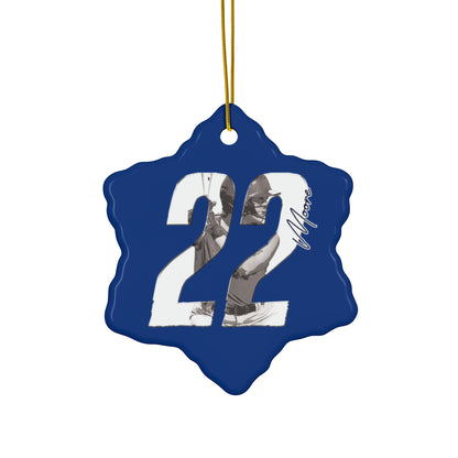 Natalie Moore Ceramic Ornament