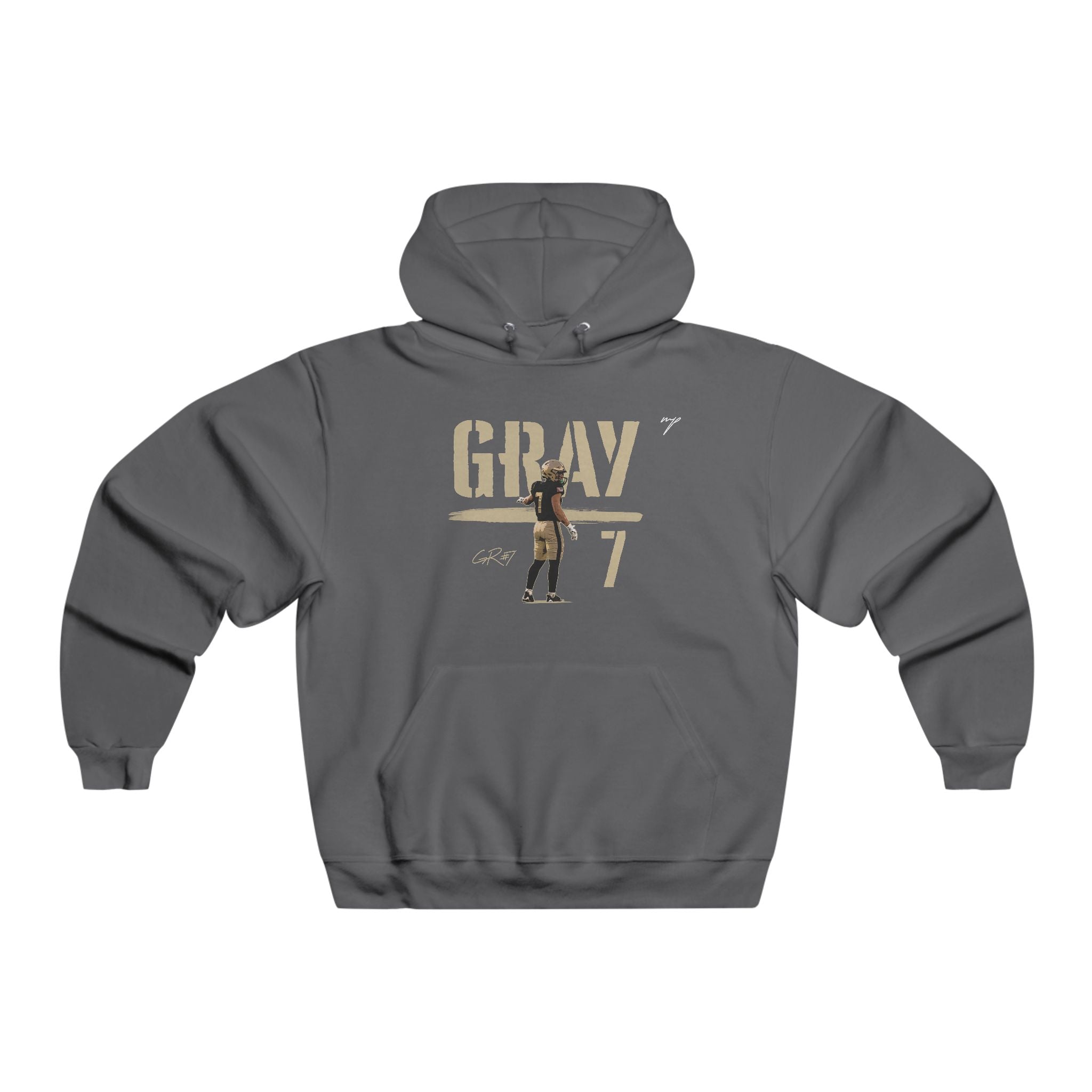 Gray Robinson Vintage Hoodie