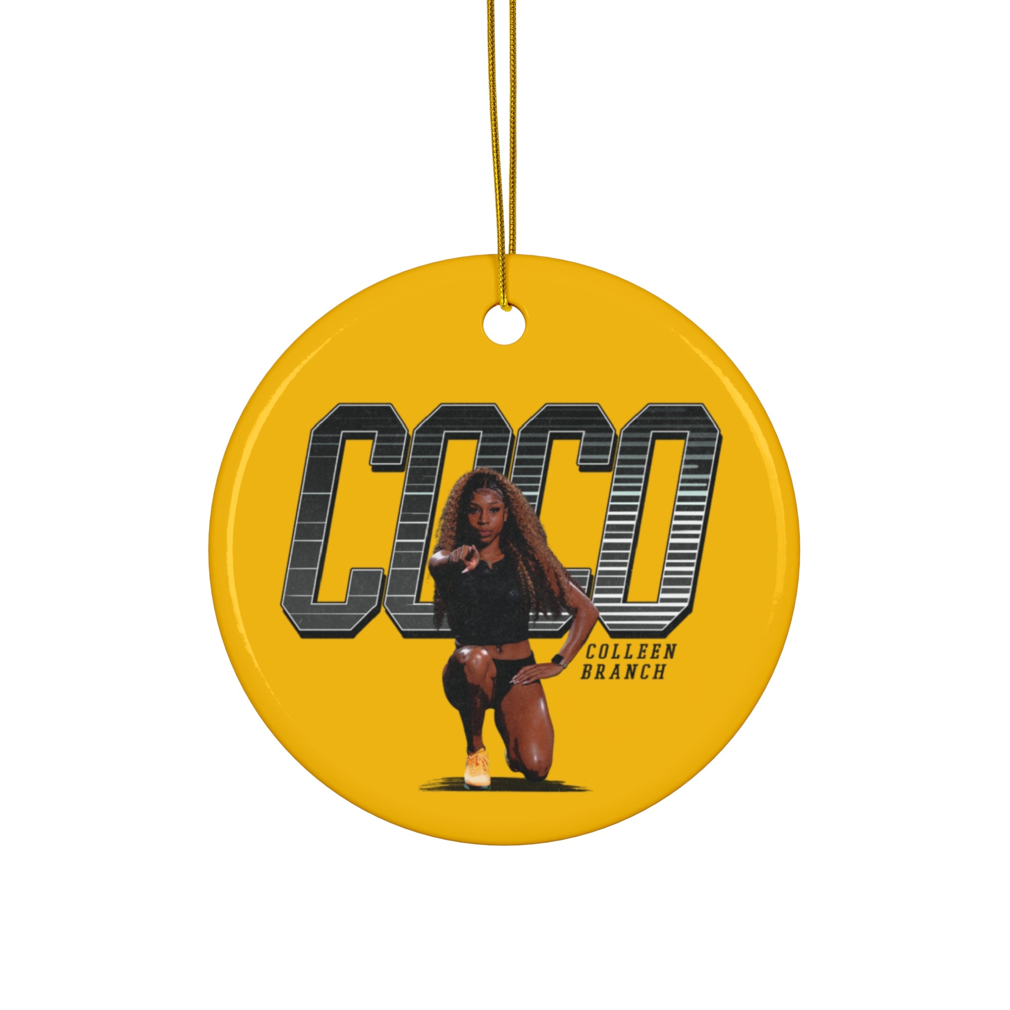 Colleen "Co Co" Branch Ceramic Ornament