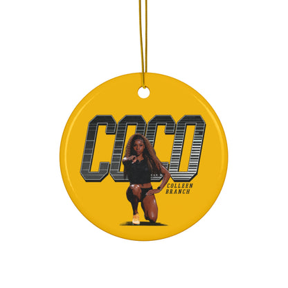 Colleen "Co Co" Branch Ceramic Ornament