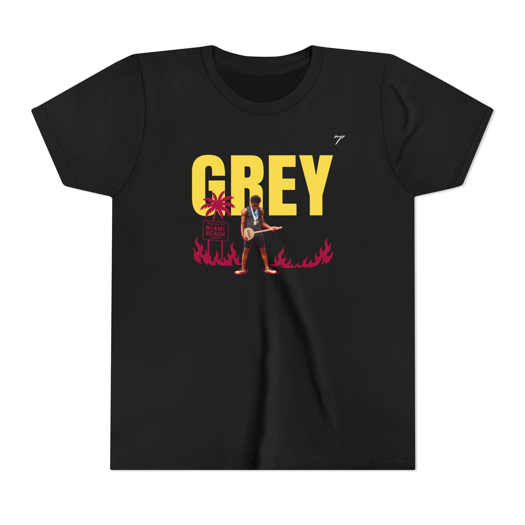Eyan Grey YOUTH Graphic Tee