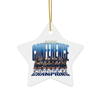Conference Champs 2025 Ceramic Ornament