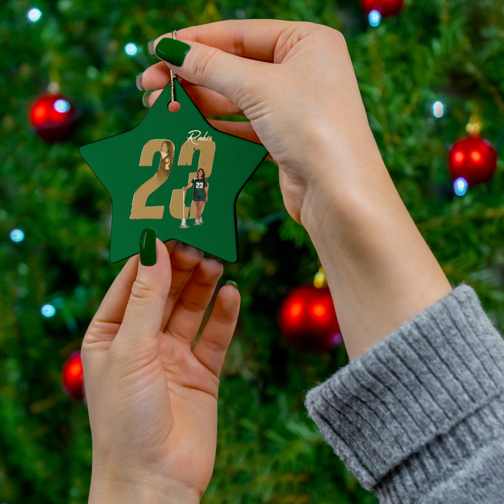 Sophia Rakis Ceramic Ornament