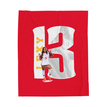 Alexyz Nakamoto Velveteen Plush Blanket