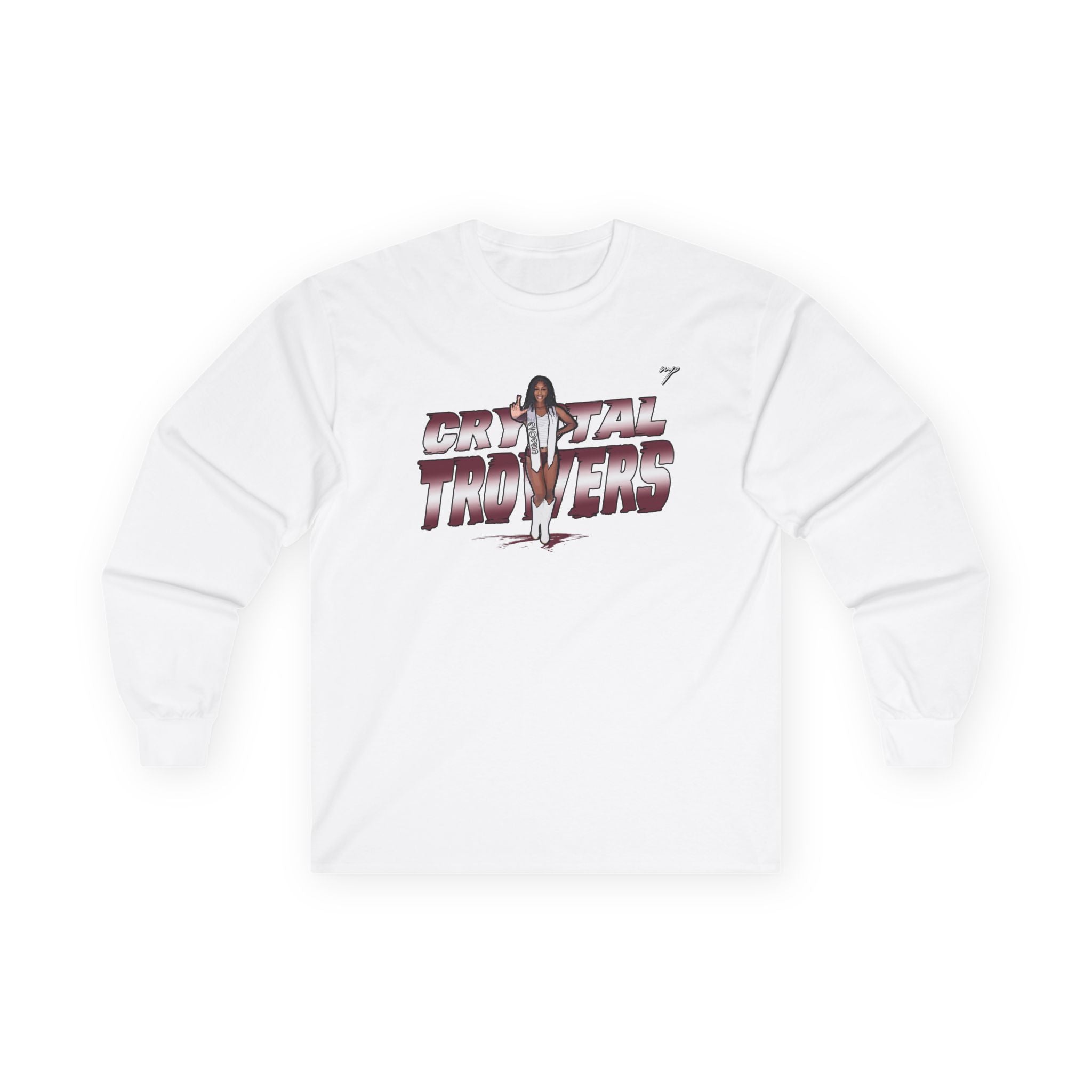 Crystal Trowers Long Sleeve Tee