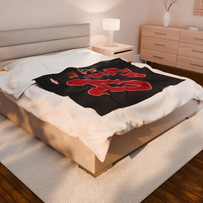 Ila Allred Velveteen Plush Blanket