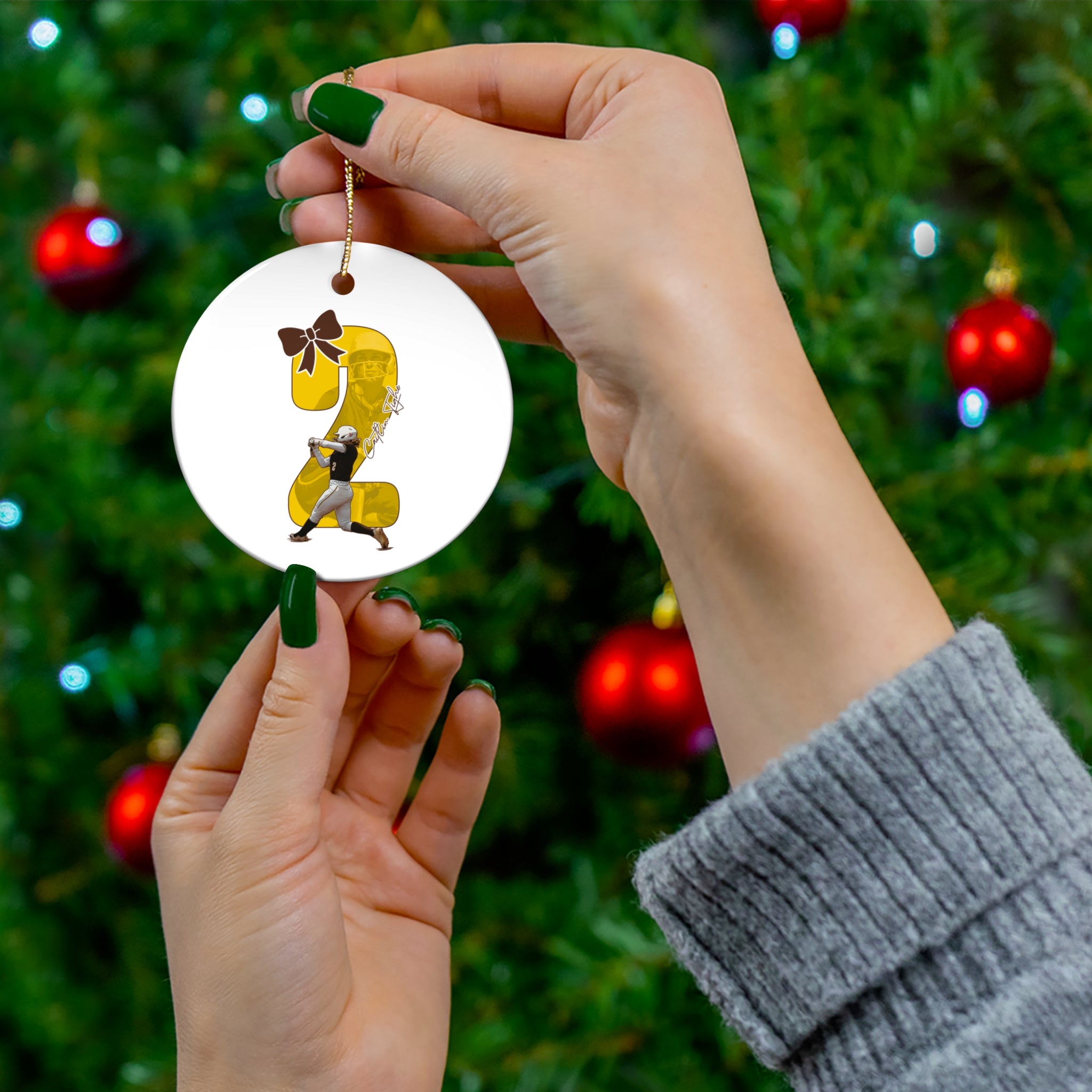Caitlin Tighe Ceramic Ornament
