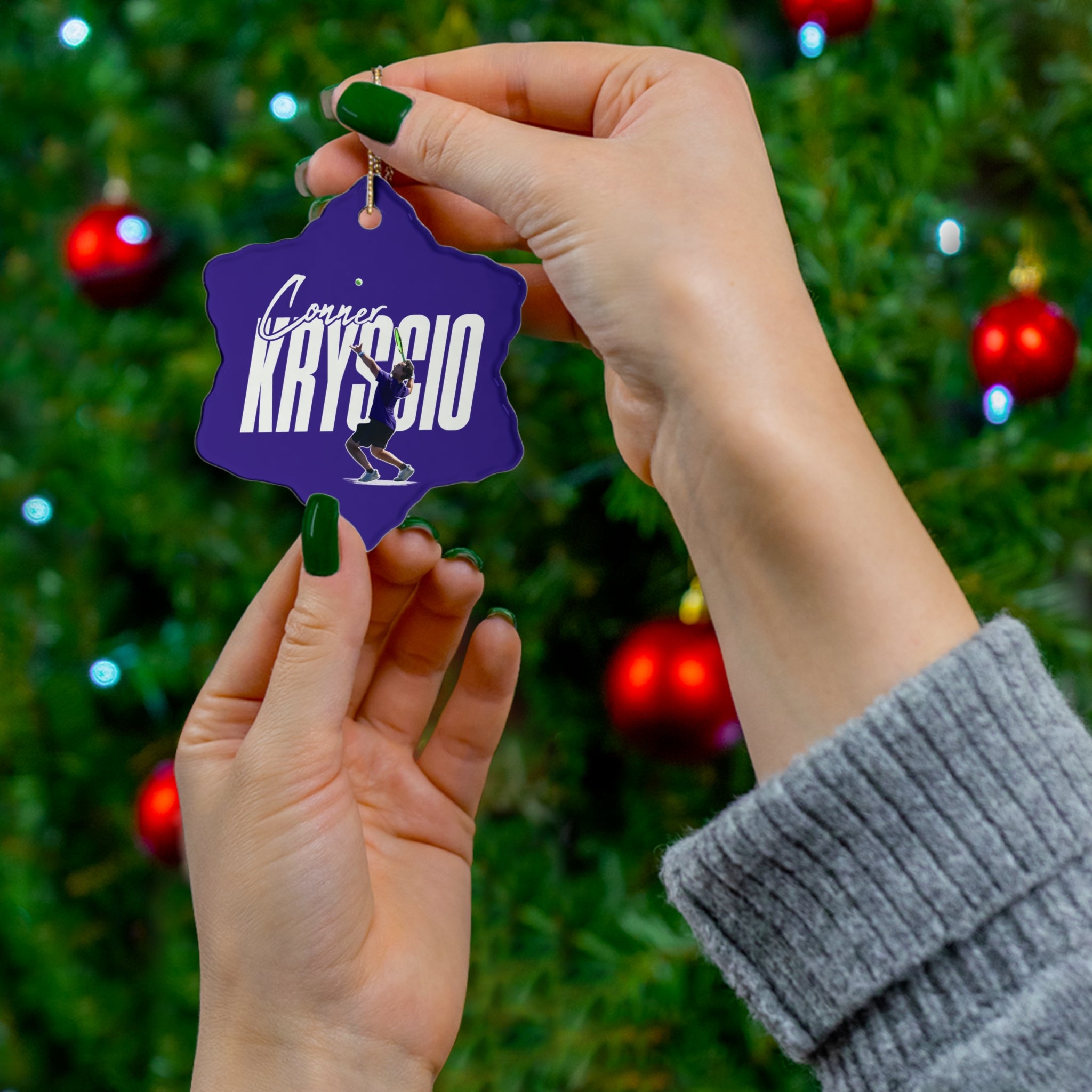 Conner Kryscio Ceramic Ornament
