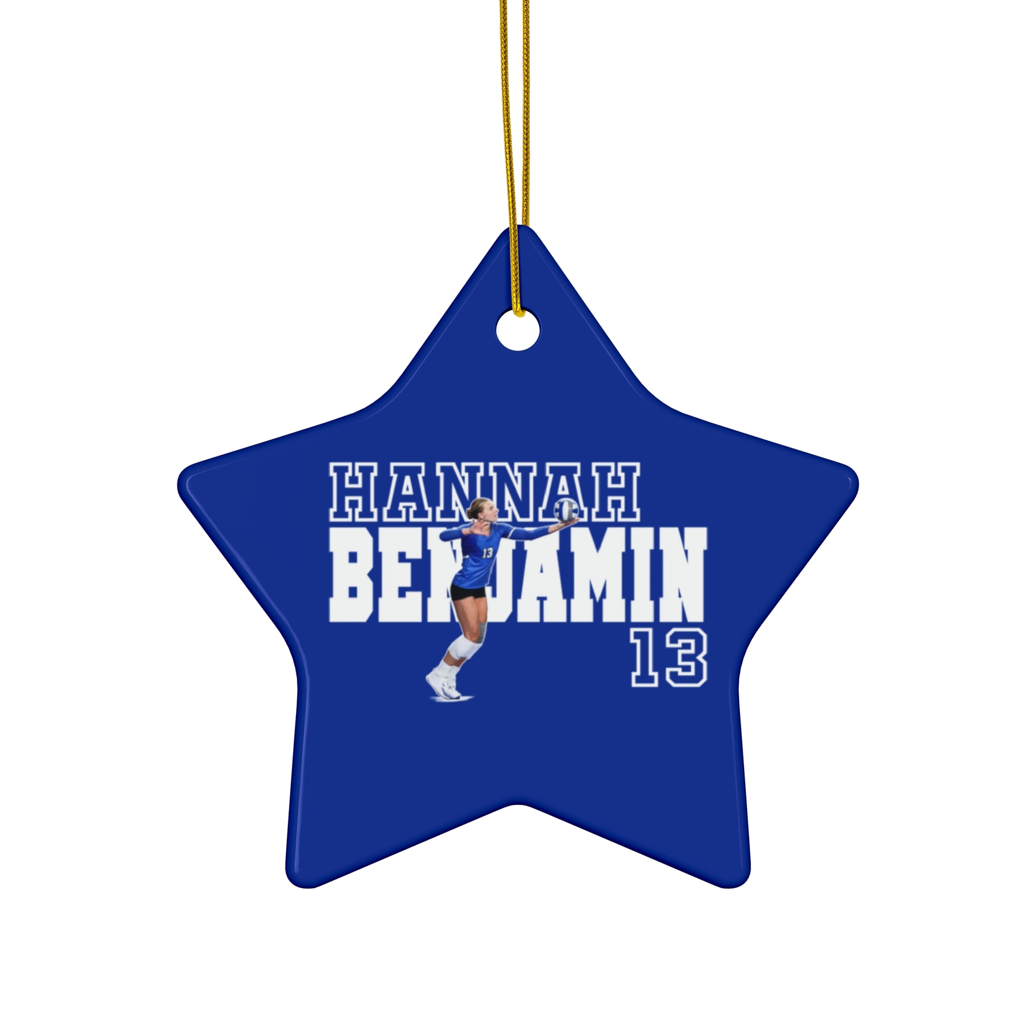 Hannah Benjamin Ceramic Ornament