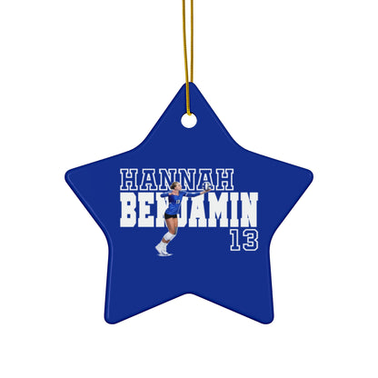 Hannah Benjamin Ceramic Ornament