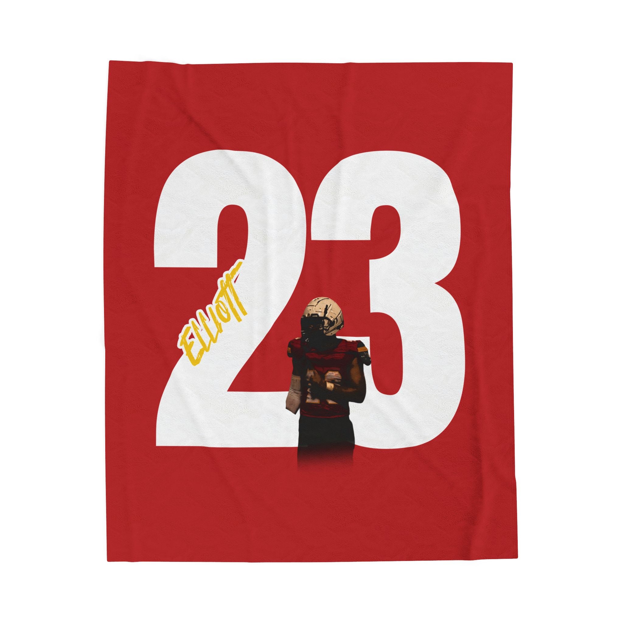 Ja'Bron Elliott Velveteen Plush Blanket