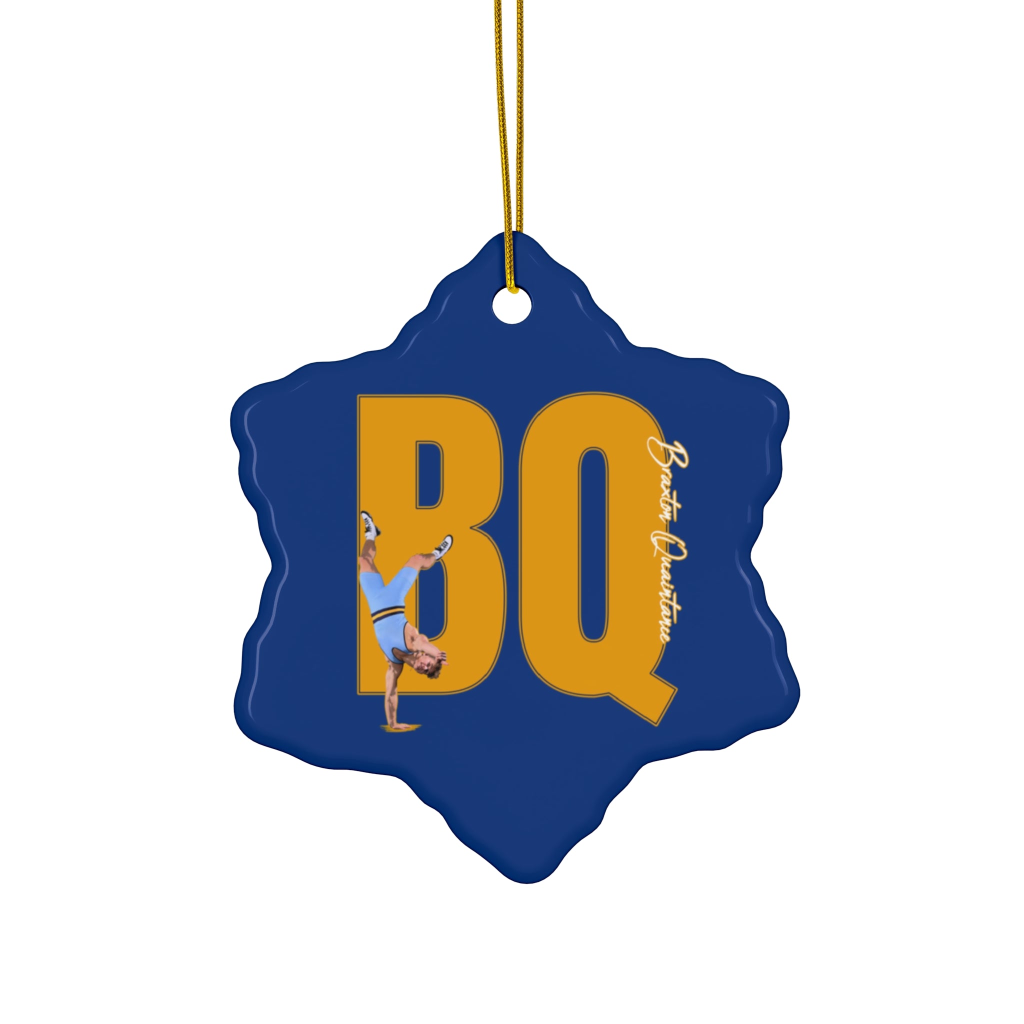 Braxton Quaintance Ceramic Ornament