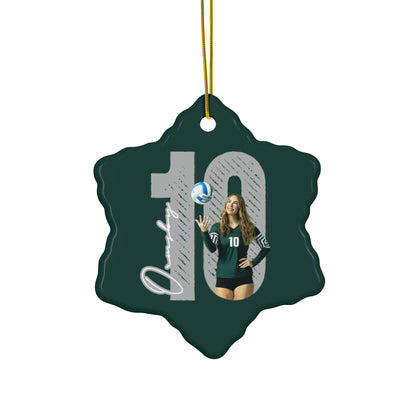 Leela Ormsby Ceramic Ornament