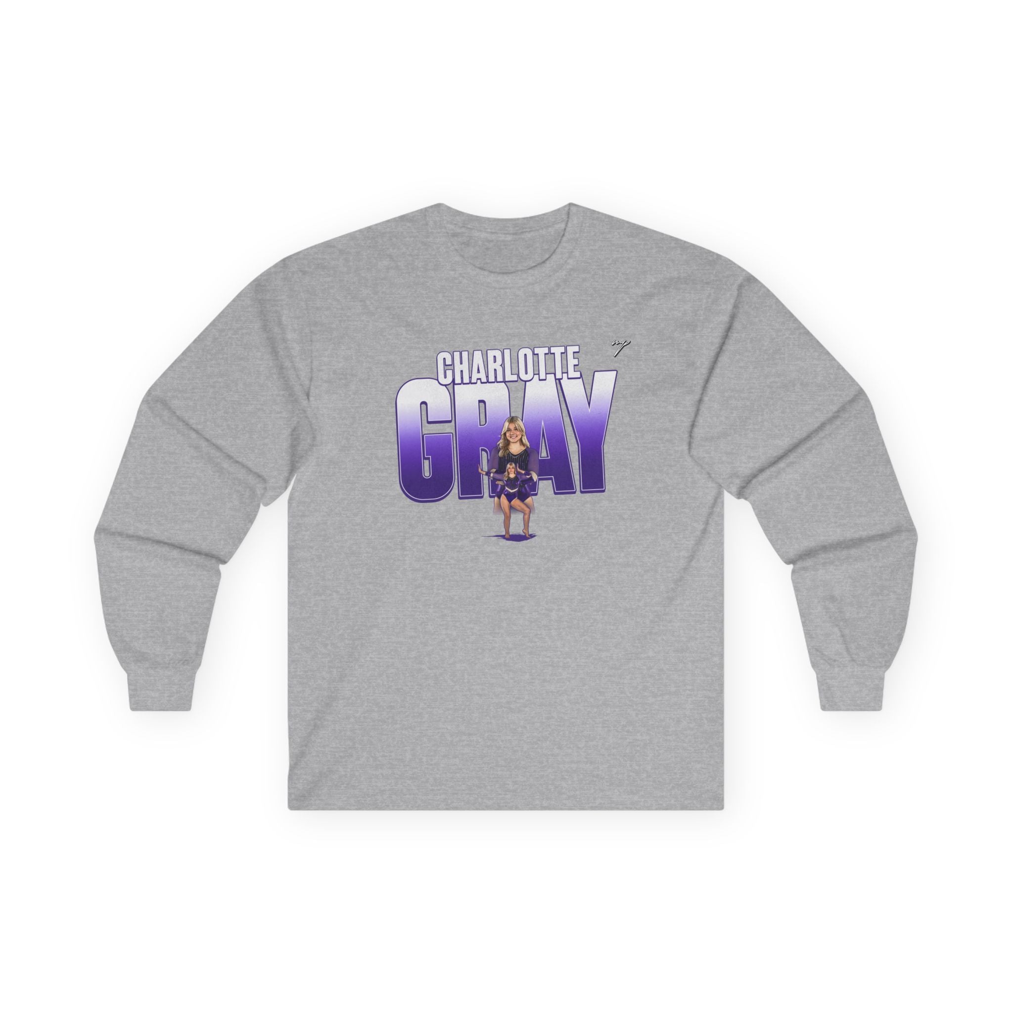 Charlotte Gray Long Sleeve Tee