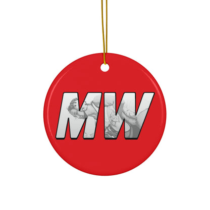 Mallory Winner Ceramic Ornament