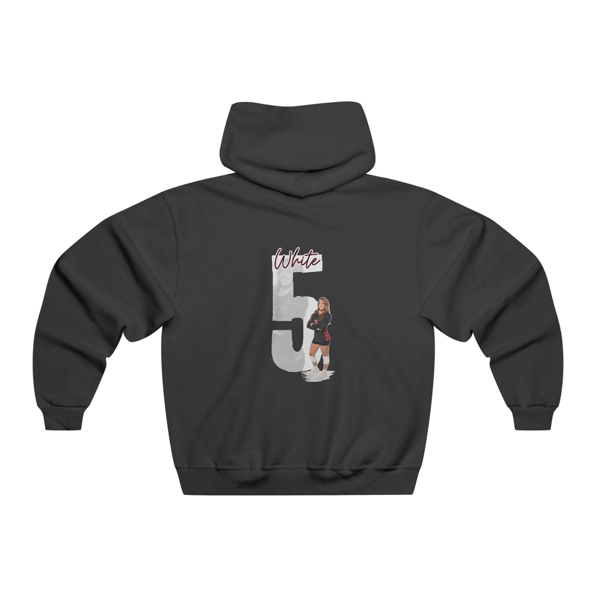 Amelia White Vintage Hoodie