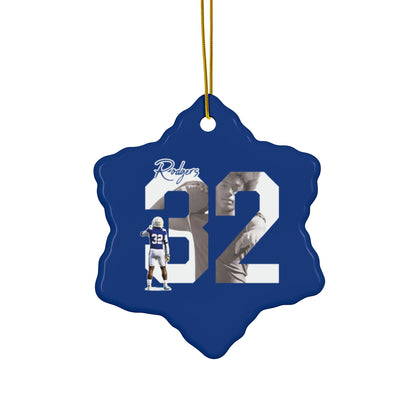 Dorion Rodgers Ceramic Ornament