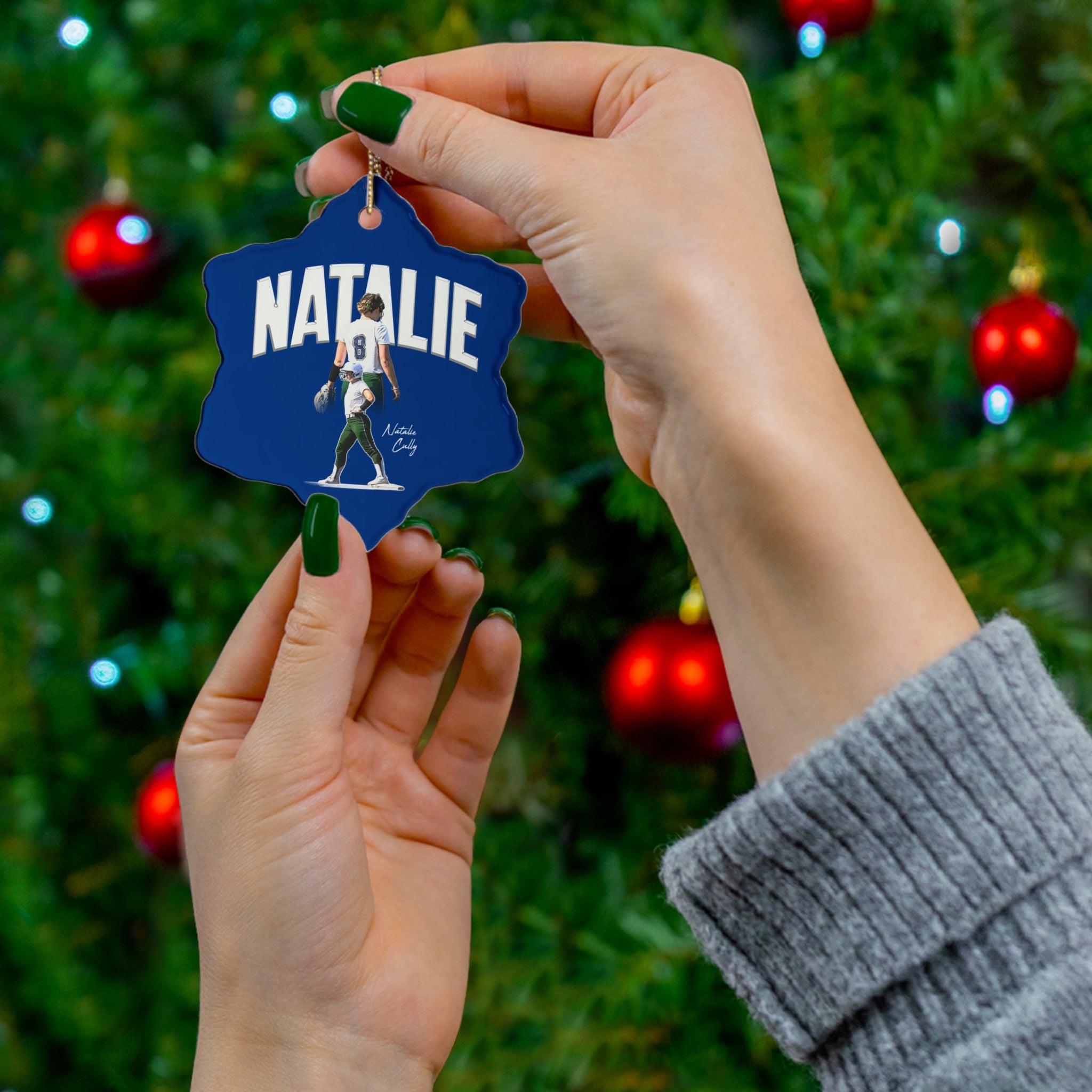 Natalie Cully Ceramic Ornament
