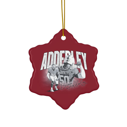 Brian Adderley Ceramic Ornament