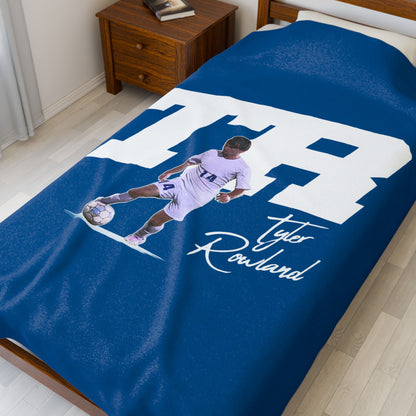 Tyler Rowland Velveteen Plush Blanket
