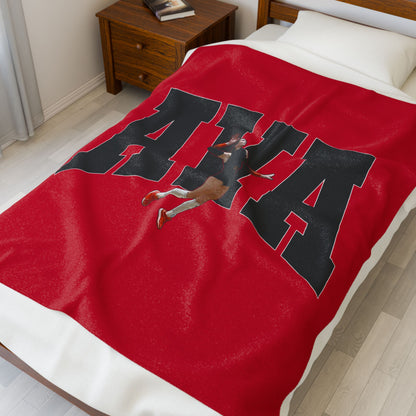 Ava Wilkerson Velveteen Plush Blanket