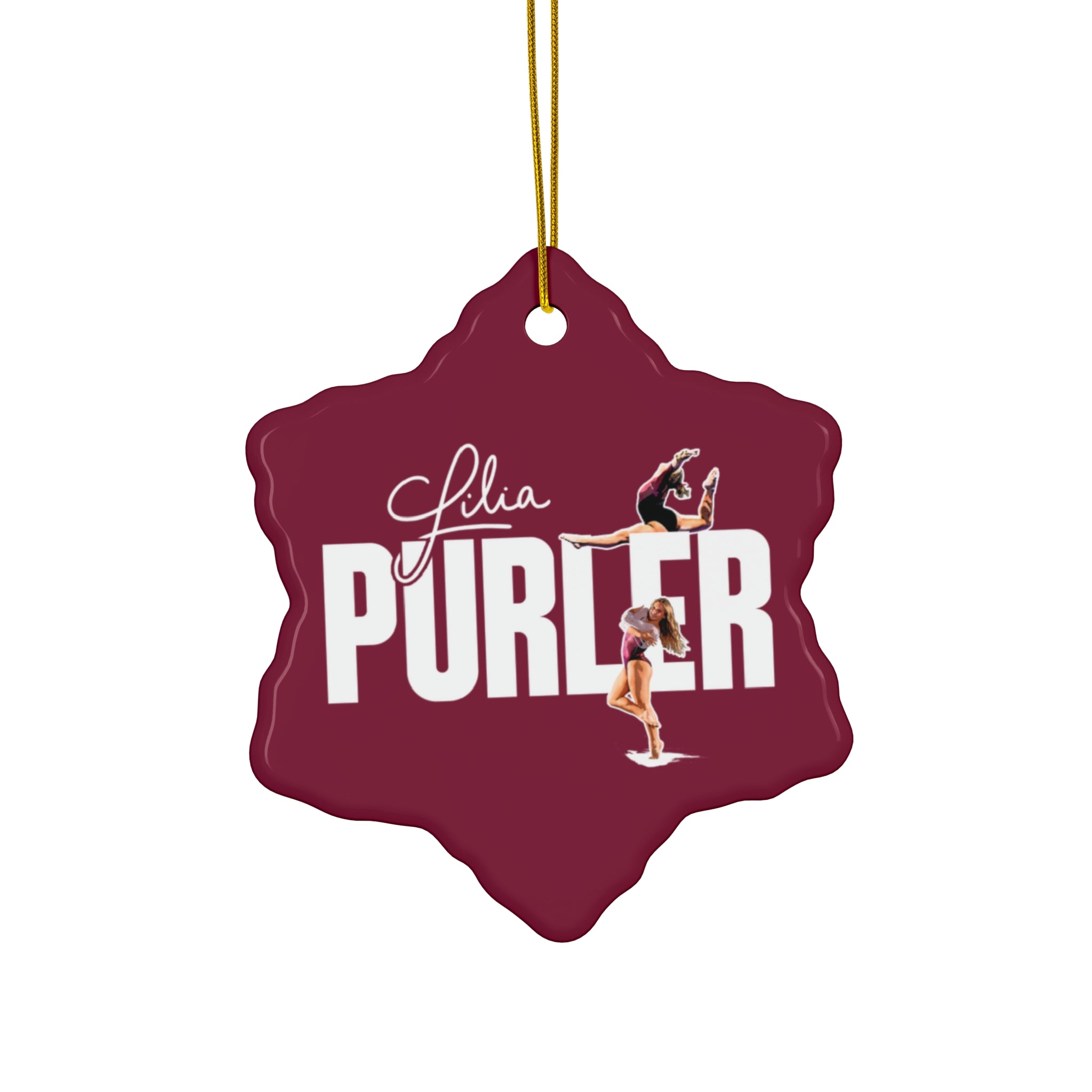 Lilia Purler Ceramic Ornament