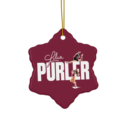 Lilia Purler Ceramic Ornament