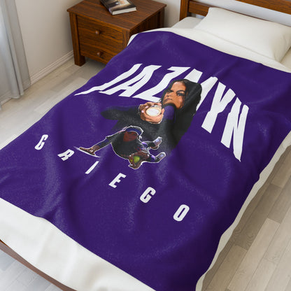 Jazmyn Griego Velveteen Plush Blanket