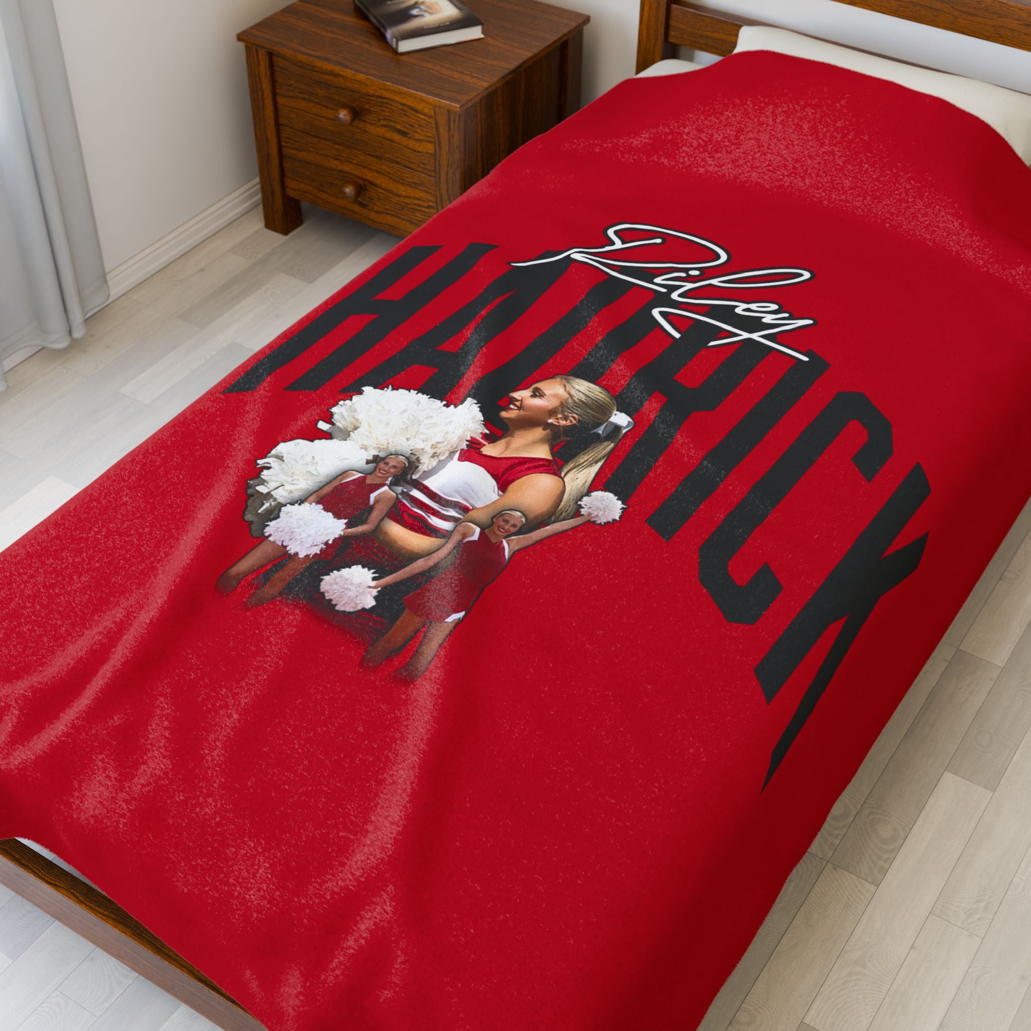 Riley Shadrick Velveteen Plush Blanket