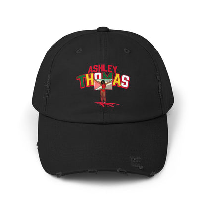 Ashley Thomas Distressed Dad Cap