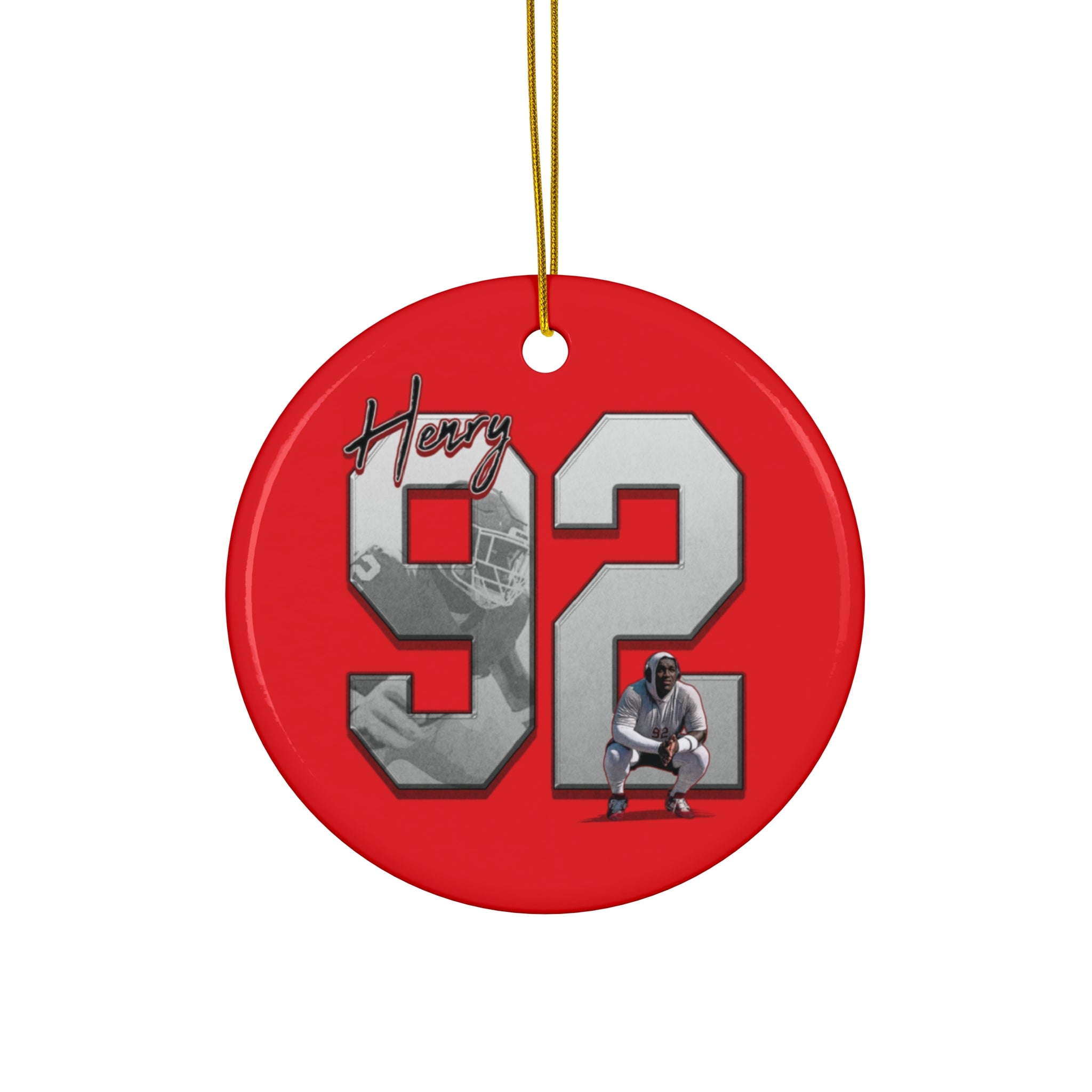 Jacob Henry Ceramic Ornament