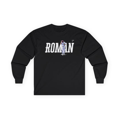 Roman Stamps Long Sleeve Tee
