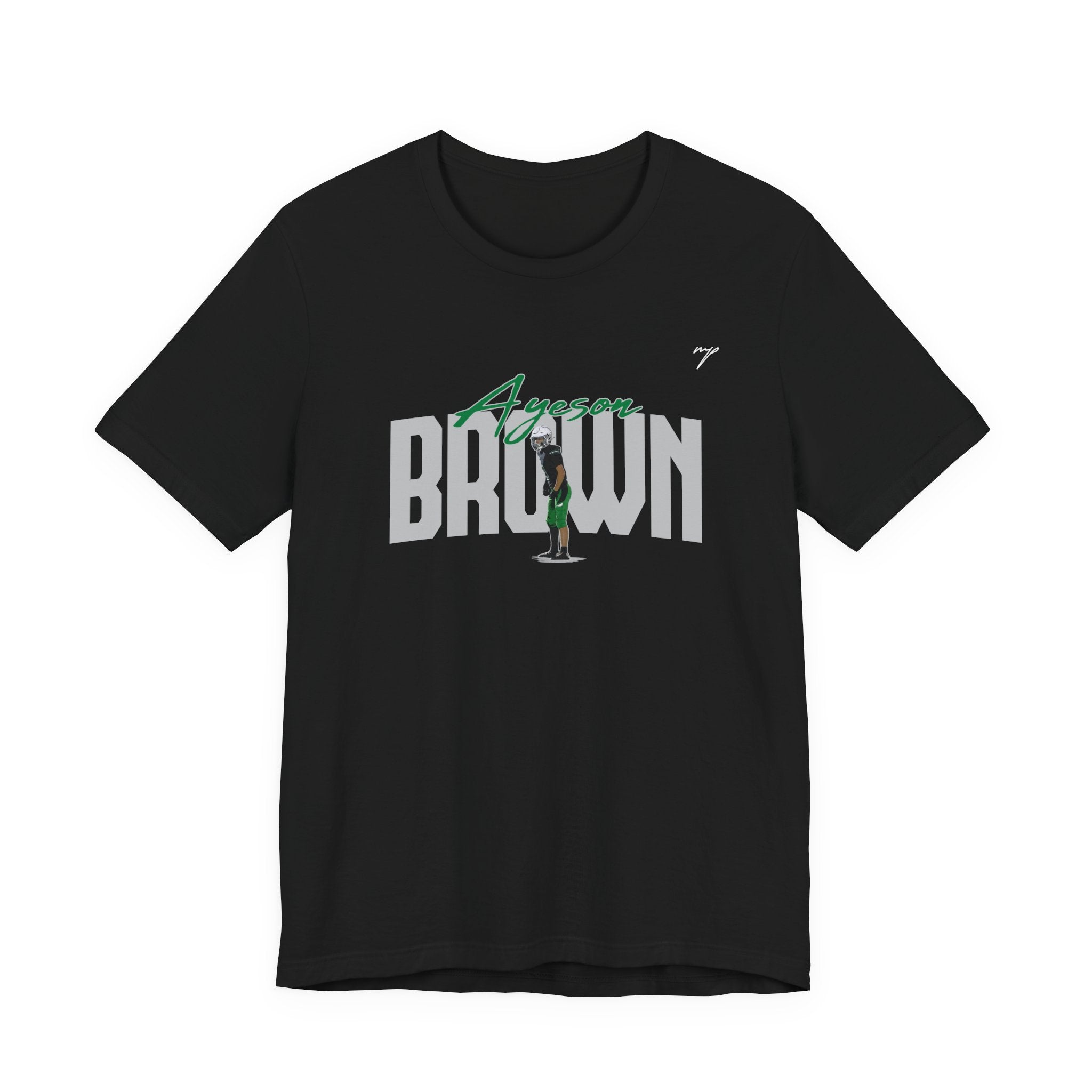 Ayeson Brown Graphic Tee