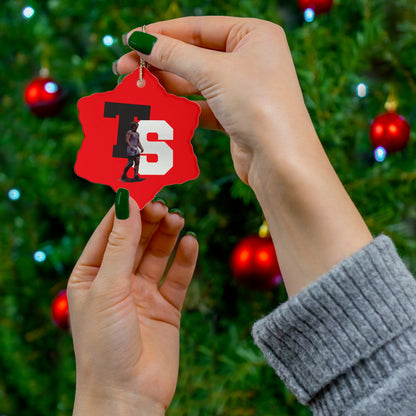 Tucker Steiner Ceramic Ornament