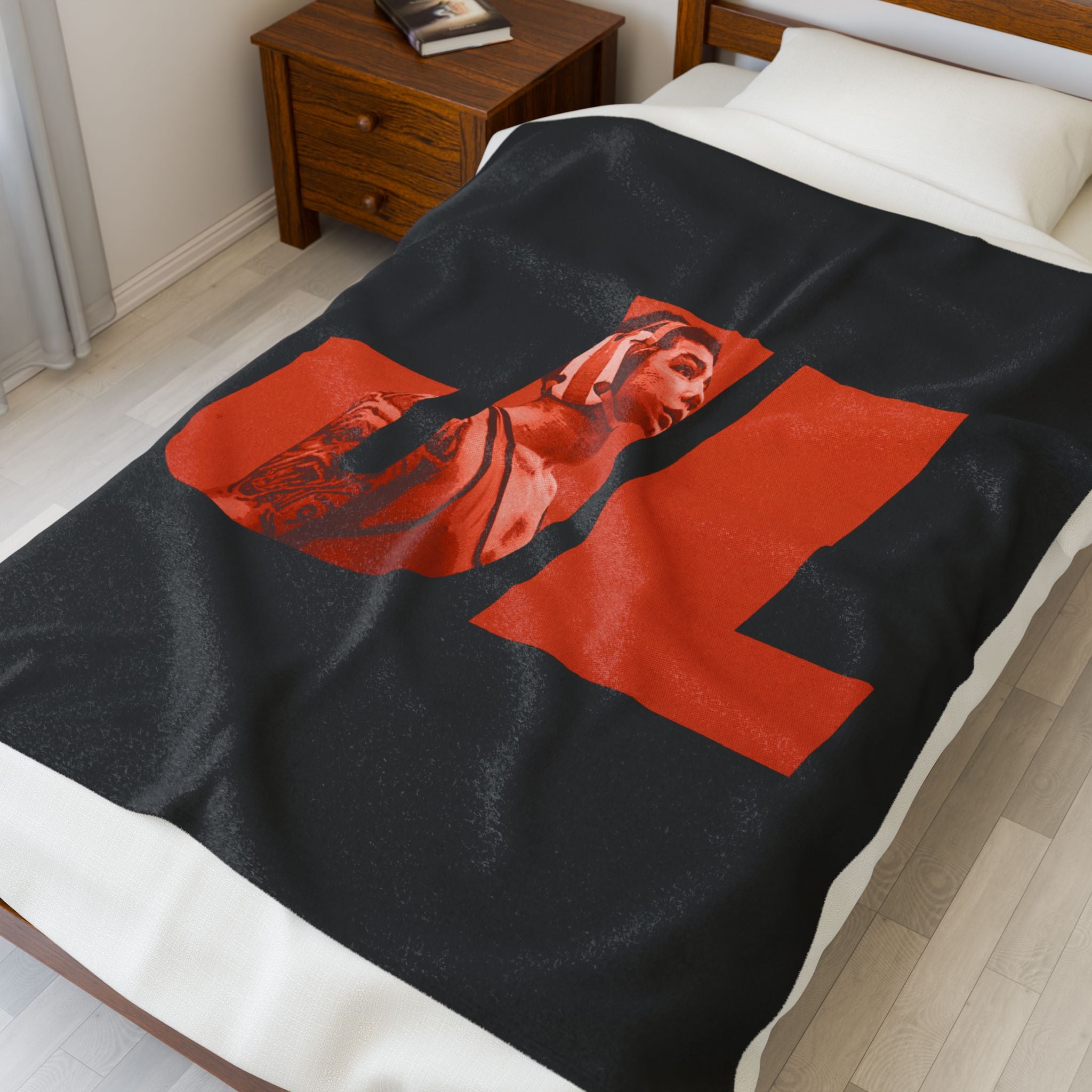 Jeff Lopez Velveteen Plush Blanket