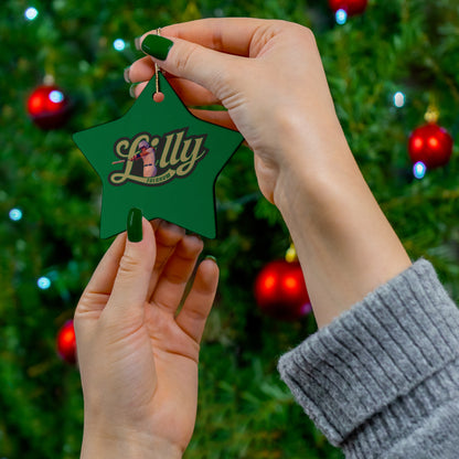 Lilly Fulghum Ceramic Ornament