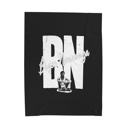 Bryce Nannenga Velveteen Plush Blanket