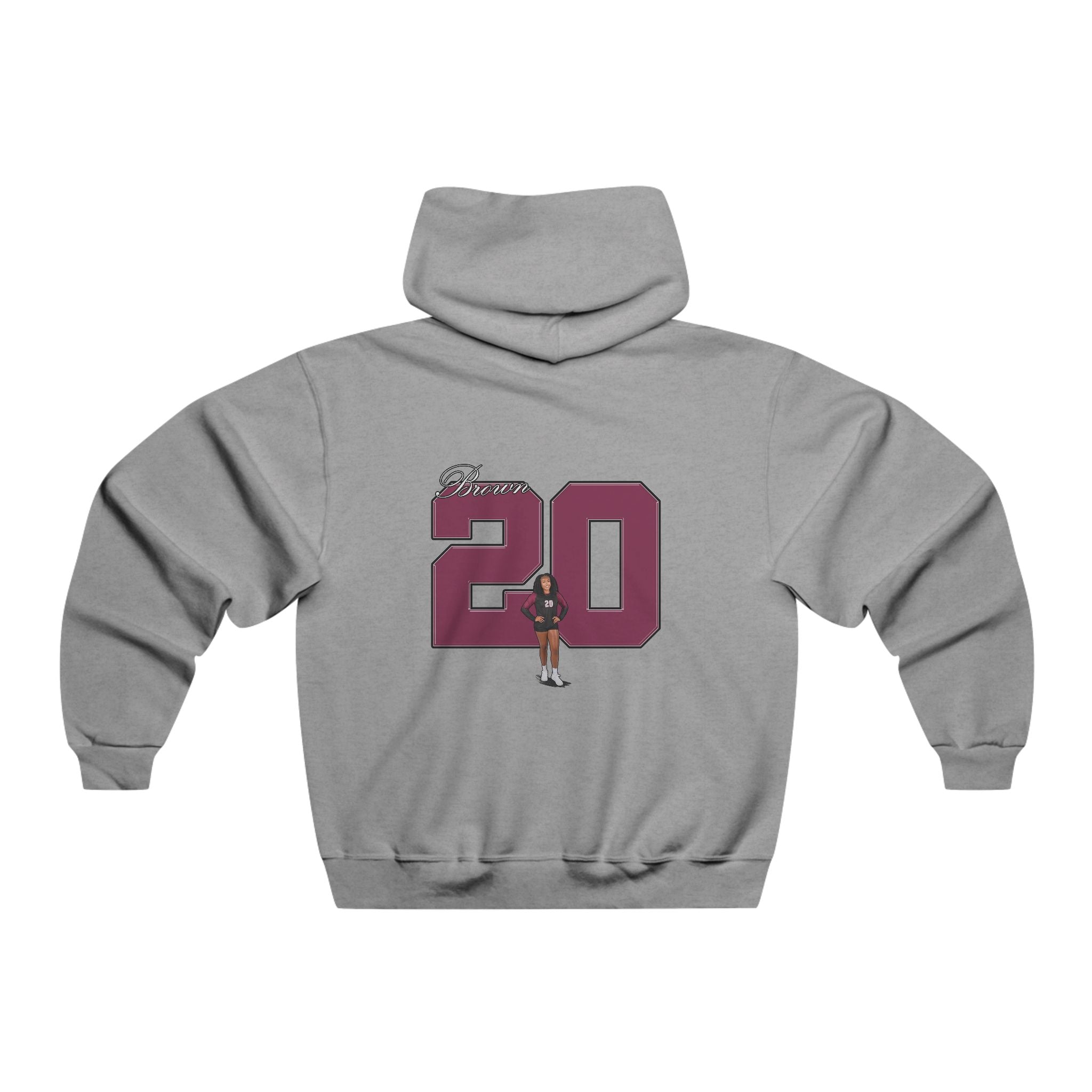 Aaliyah Brown Vintage Hoodie