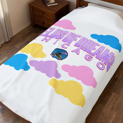 Fields of Dreams NEW Velveteen Plush Blanket