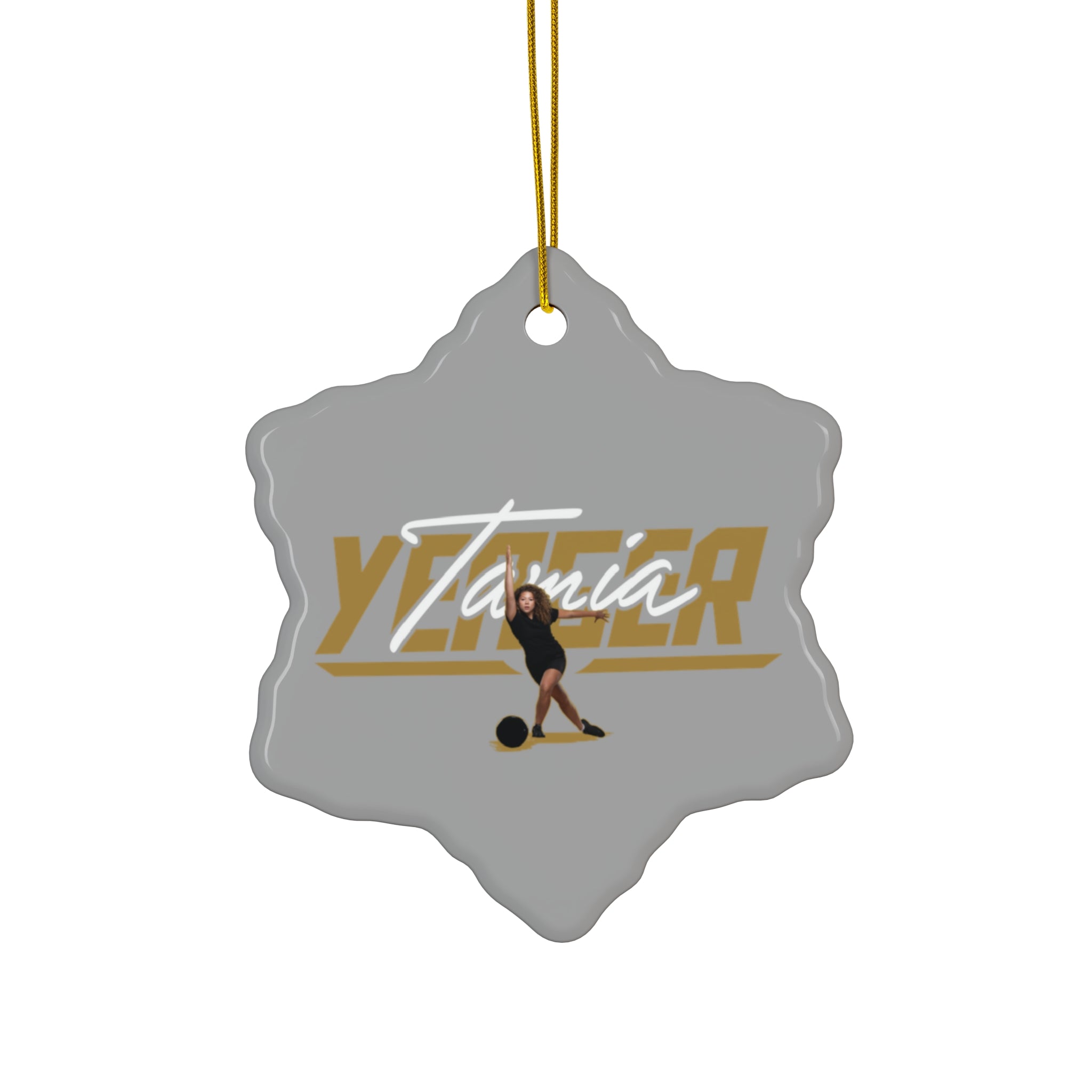 Tamia Yeager Ceramic Ornament