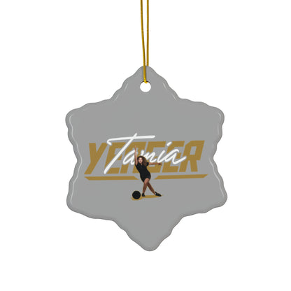 Tamia Yeager Ceramic Ornament