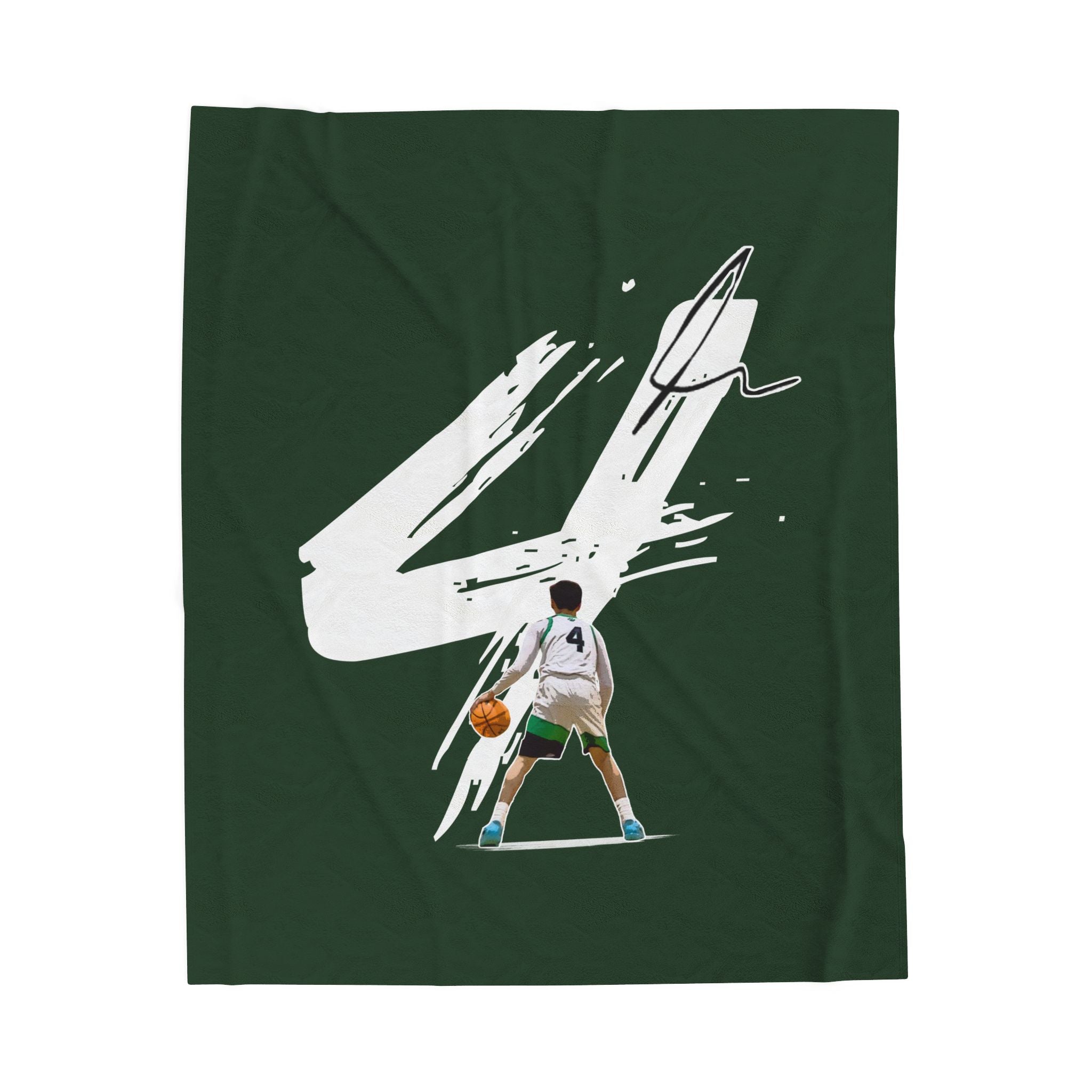Leo Vasquez Velveteen Plush Blanket