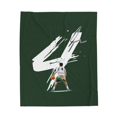 Leo Vasquez Velveteen Plush Blanket