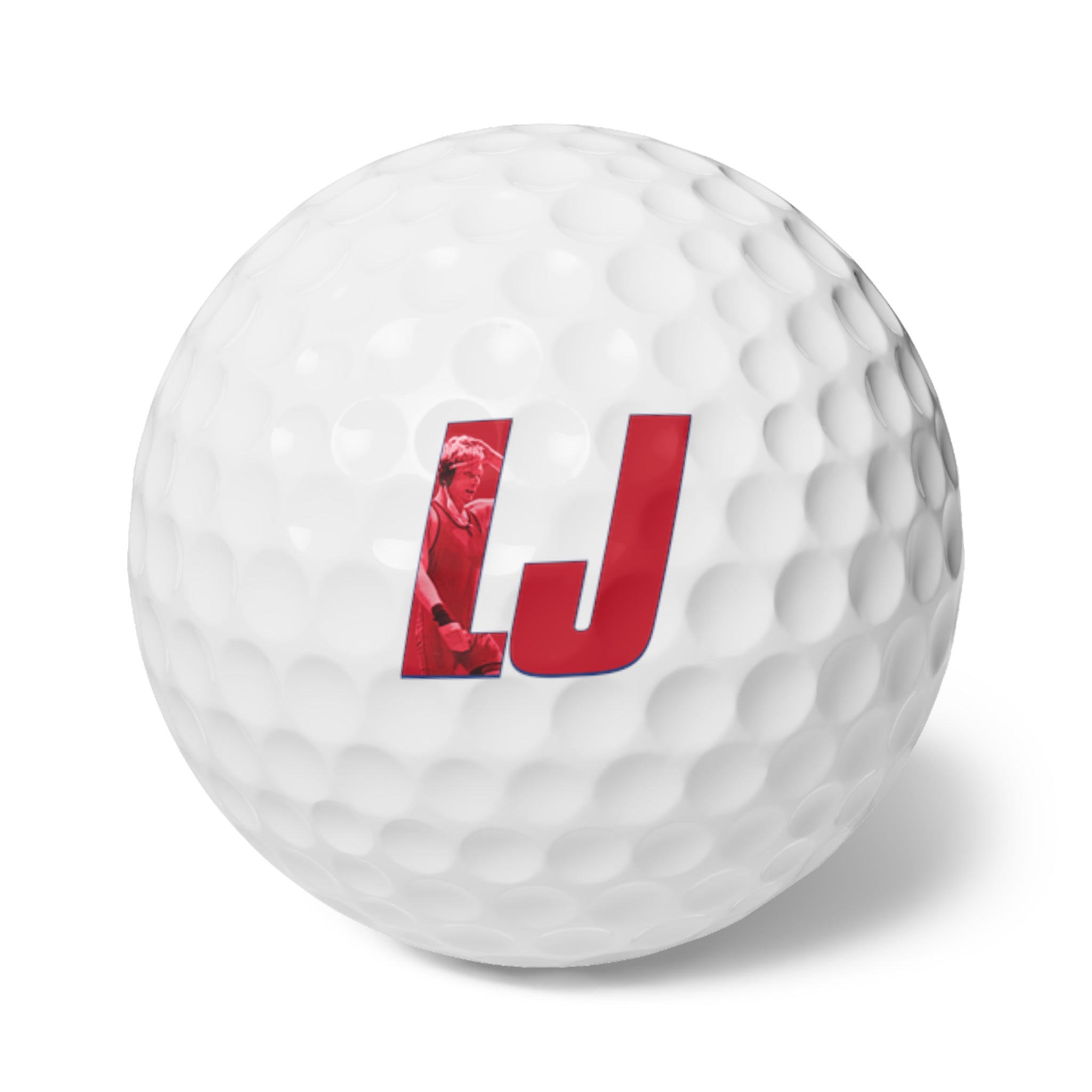 Luke Justice Golf Balls, 6pc